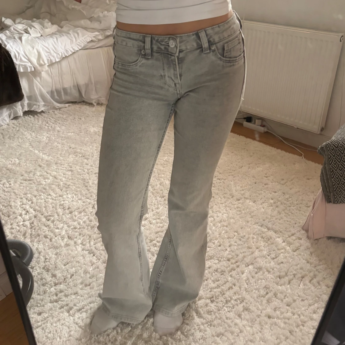  Low waist bootcut jeans - 3