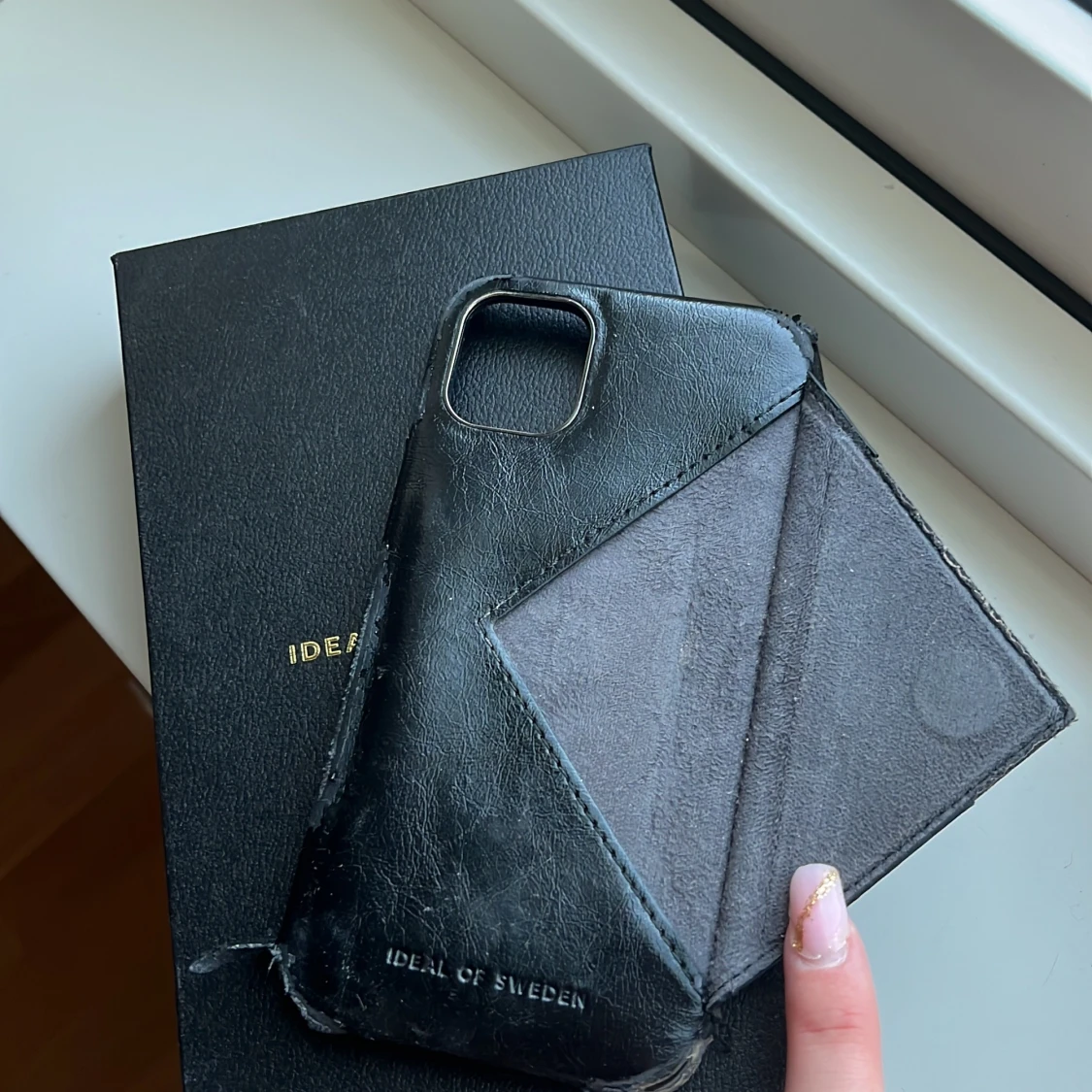 Svart mobilplånbok Ideal of Sweden - 4