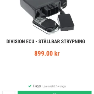 ECU  - Ställningsbar ECU