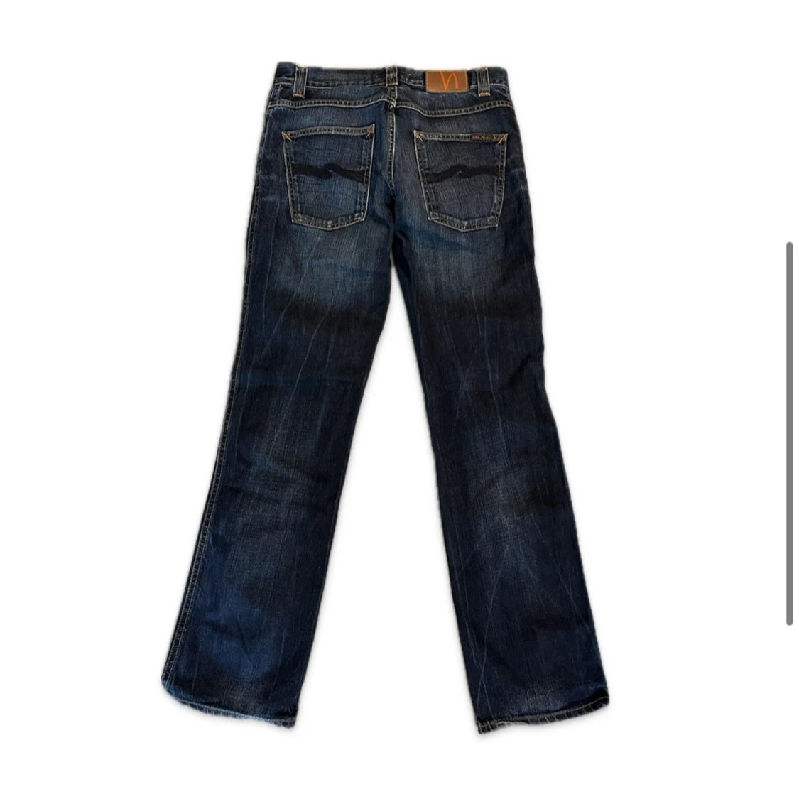 Mörkblå lågmidjade jeans från Nudie Jeans W31 L32 - 1