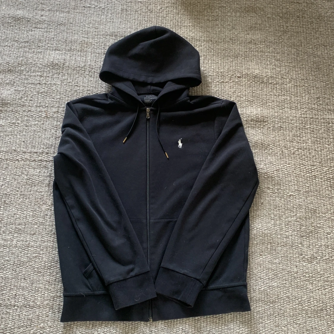 Svart hoodie från Polo Ralph Lauren