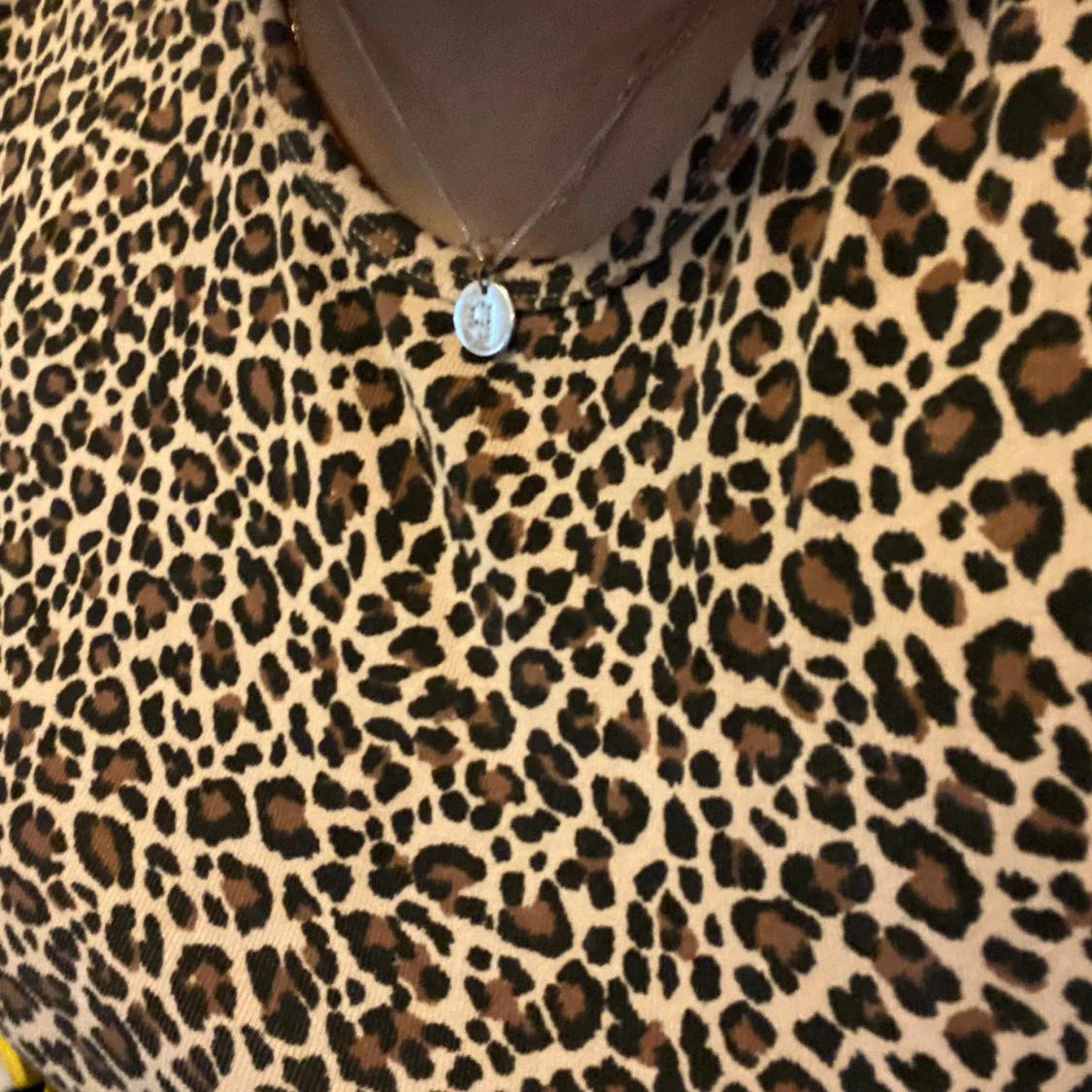 Leopardmönstrad topp från Bershka - 1