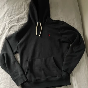 Svart hoodie från Ralph Lauren - Säljer en stilren svart hoodie från Ralph Lauren. Tröjan är i fint skick och har inga hål, fläckar eller andra defekter. Nypris på tröjan ligger runt 2000kr. Skriv bara om du har någon fråga :)