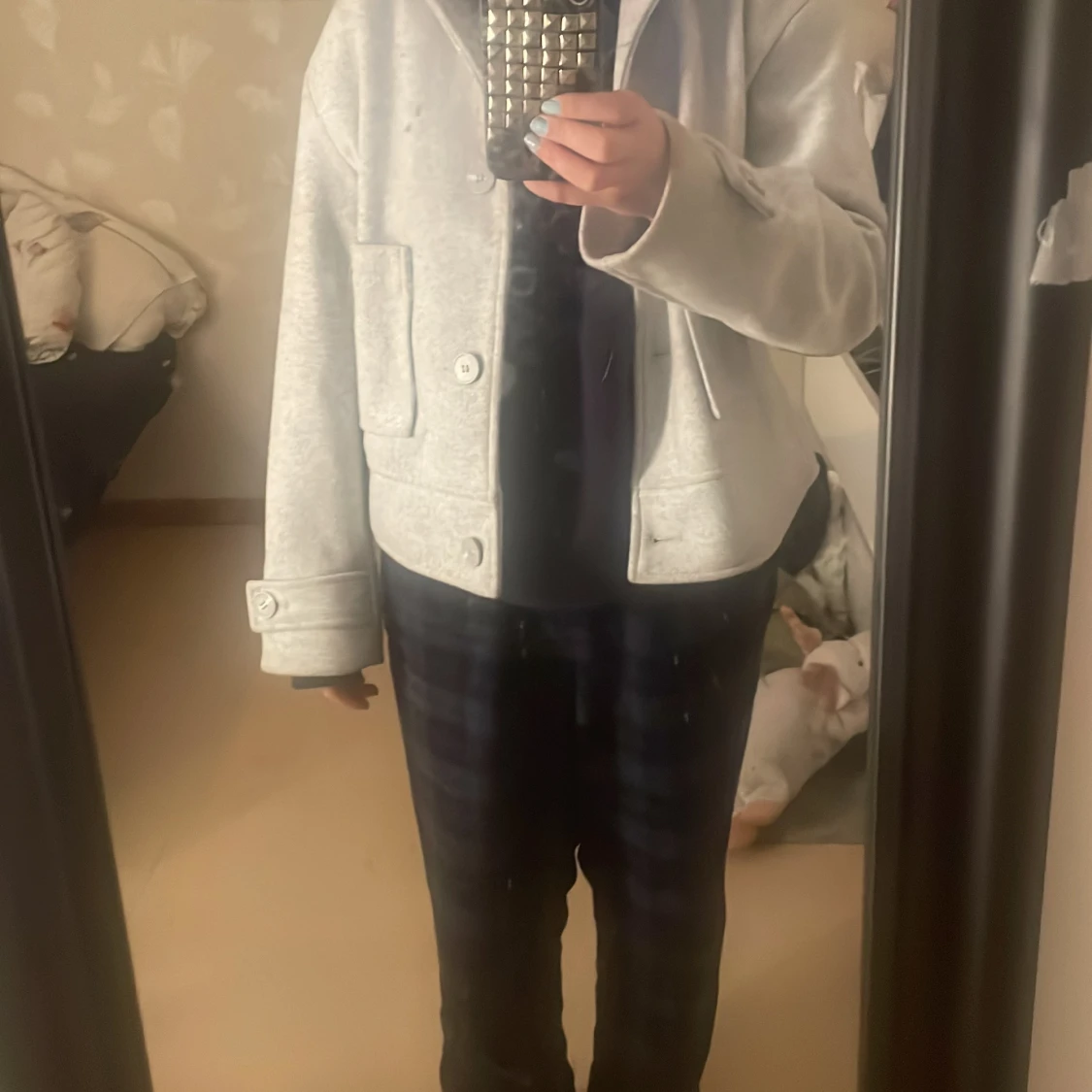 Ljusgrå kavajjacka från 157, M - 2