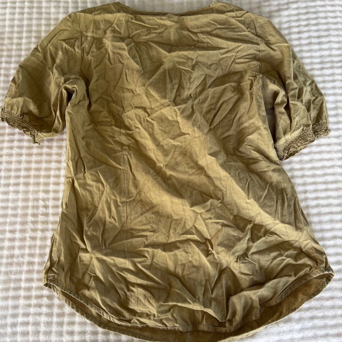 Grön blus med snörning från Flash - 1