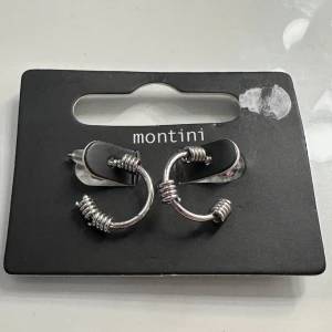 Silvriga örhängen - Säljer coola unika silver örhängen från Ur&Penn som jag aldrig använt ☺️ En av de små detaljerna sitter lite löst, men inget som märks så bra! Original pris är 49kr 🤍