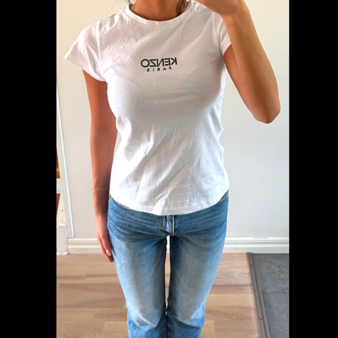 Vit t-shirt från Kenzo