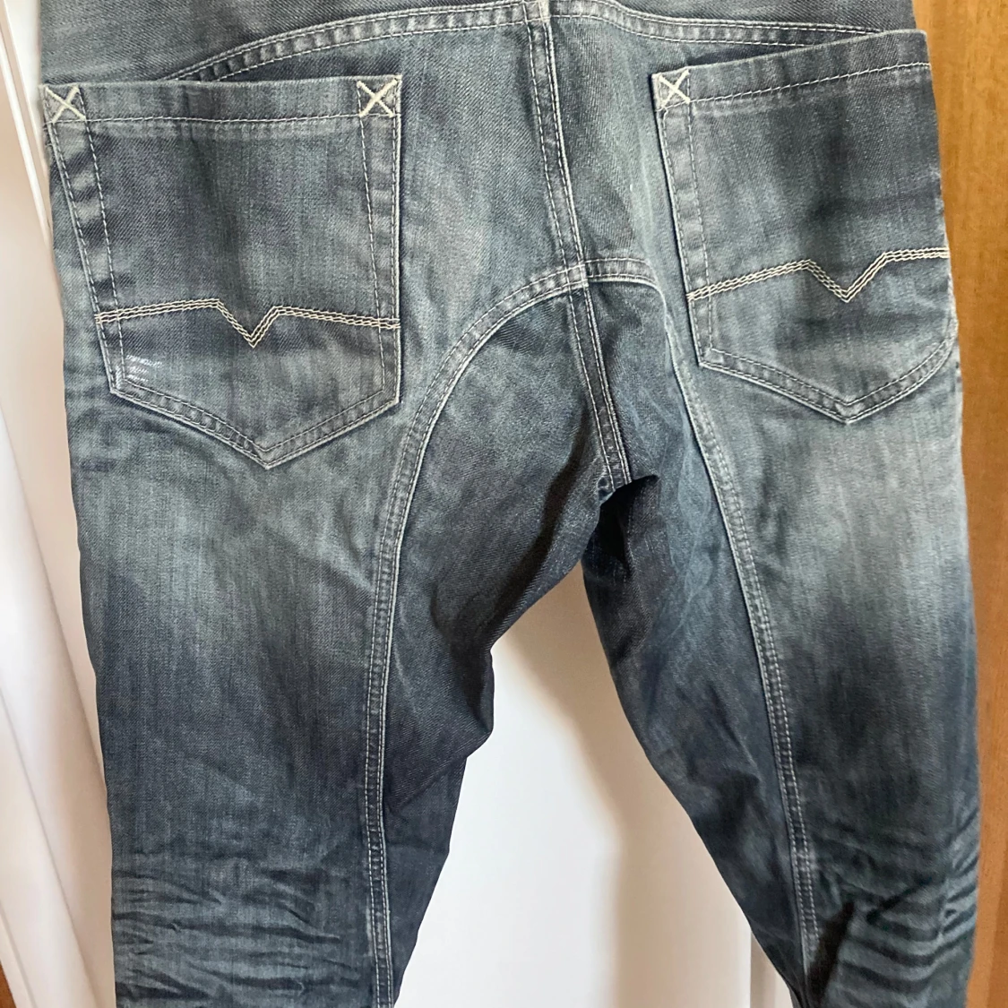 Blå/grå jeans från BOSS Orange - 3