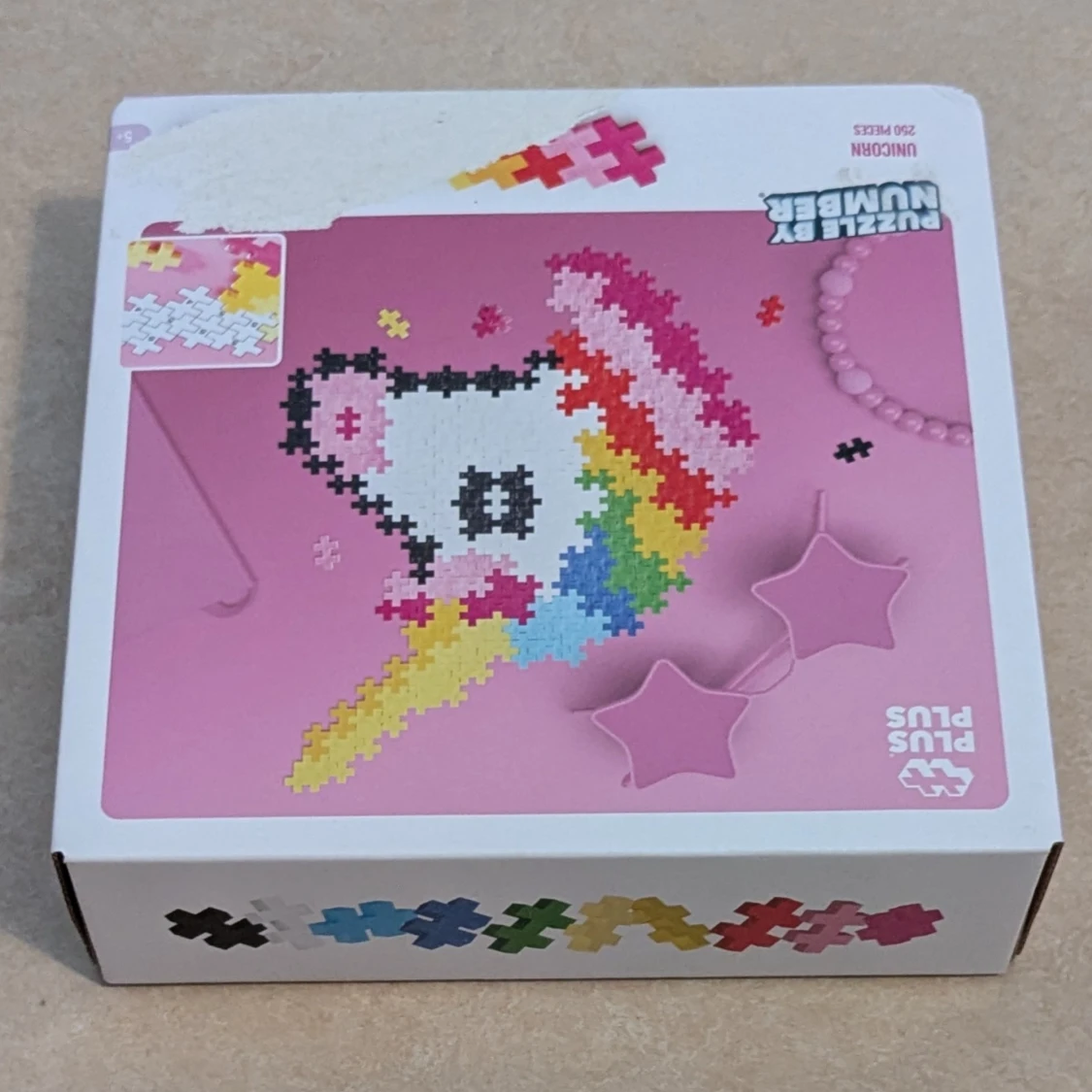 Puzzle By Number: Unicorn, PLUS PLUS  - 3