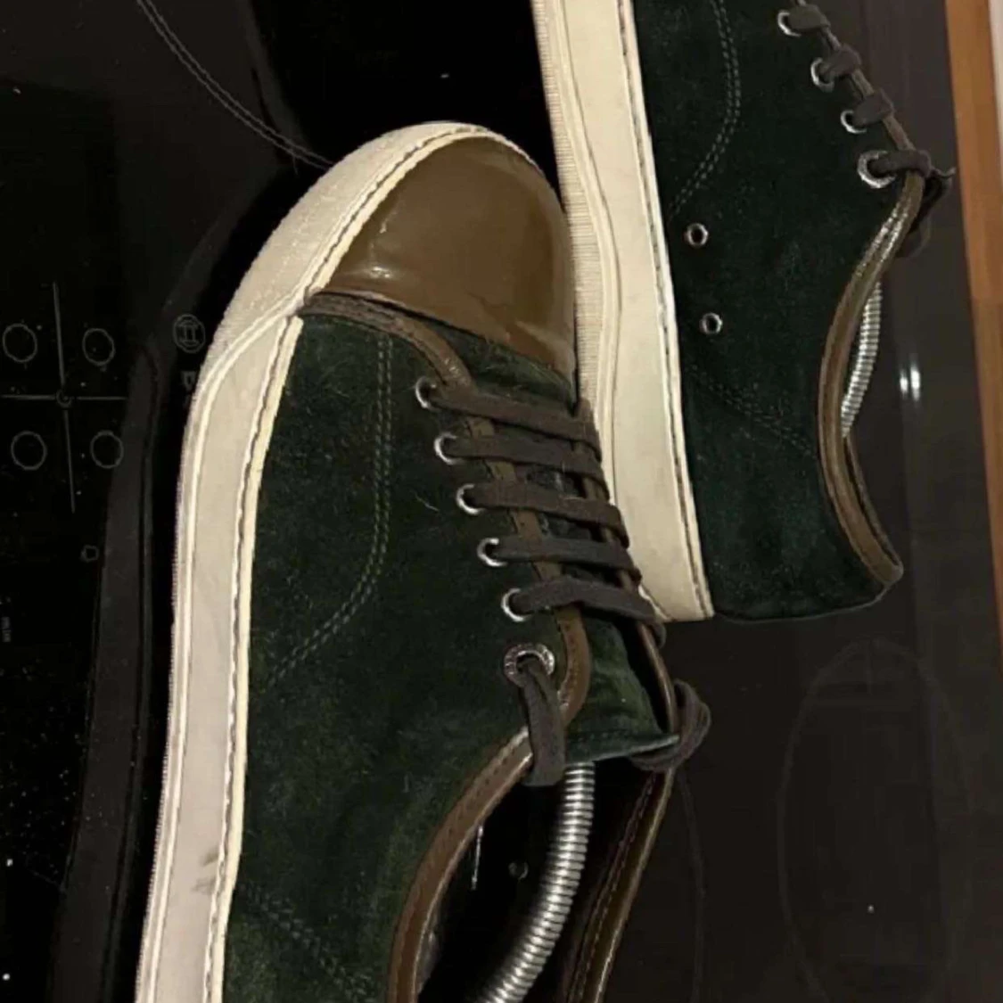 Gröna mockasneakers från Lanvin - 1