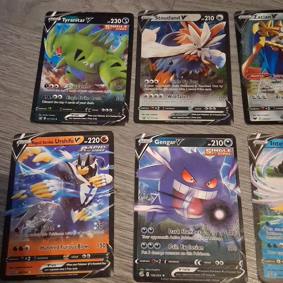 Pokémon V-kort samling (6 st) - 3