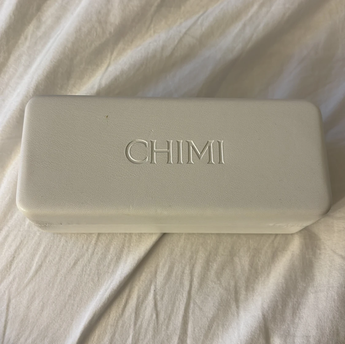 Beige CHIMI solglasögon med fyrkantig form