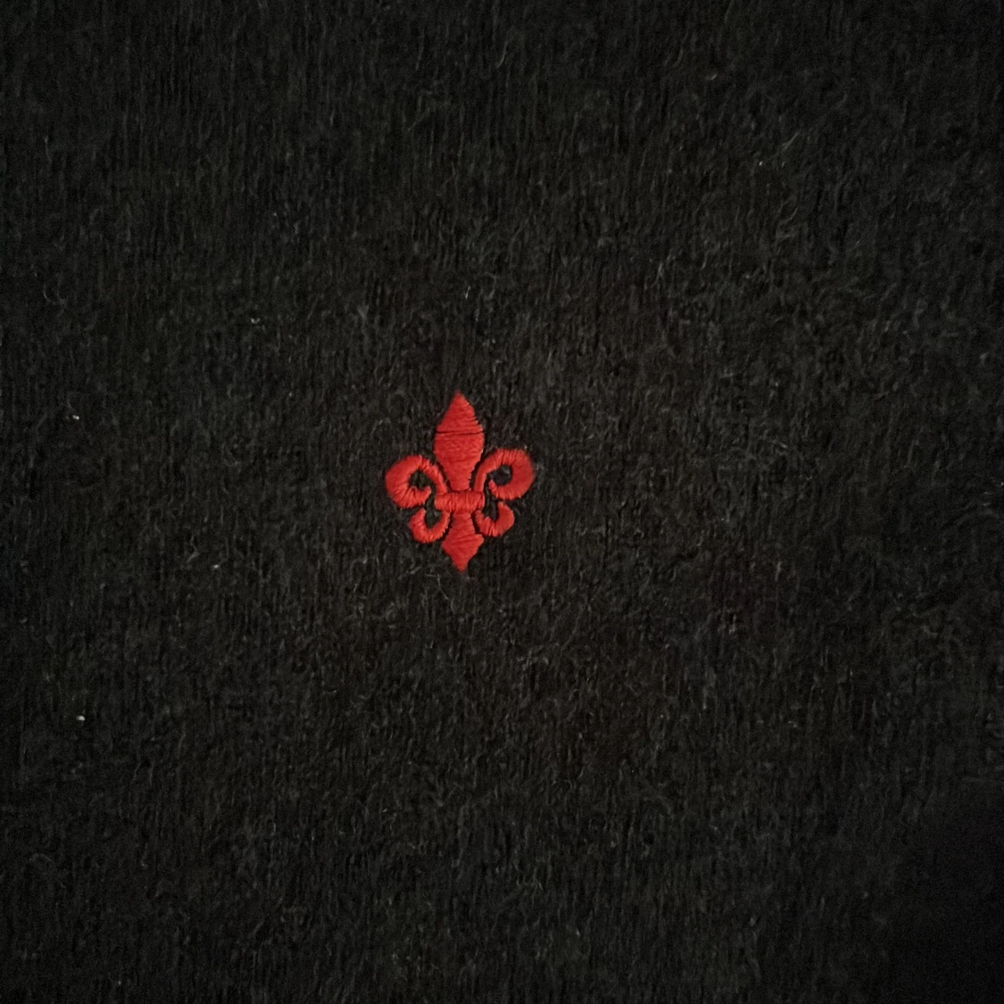 Marinblå merinoullströja från Morris XS - 1