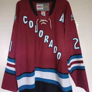 Colorado Avalanche Forsberg tröja CCM - Säljer en Colorado Avalanche hockeytröja med trycket Forsberg nummer 21. Skicket är mycket bra.