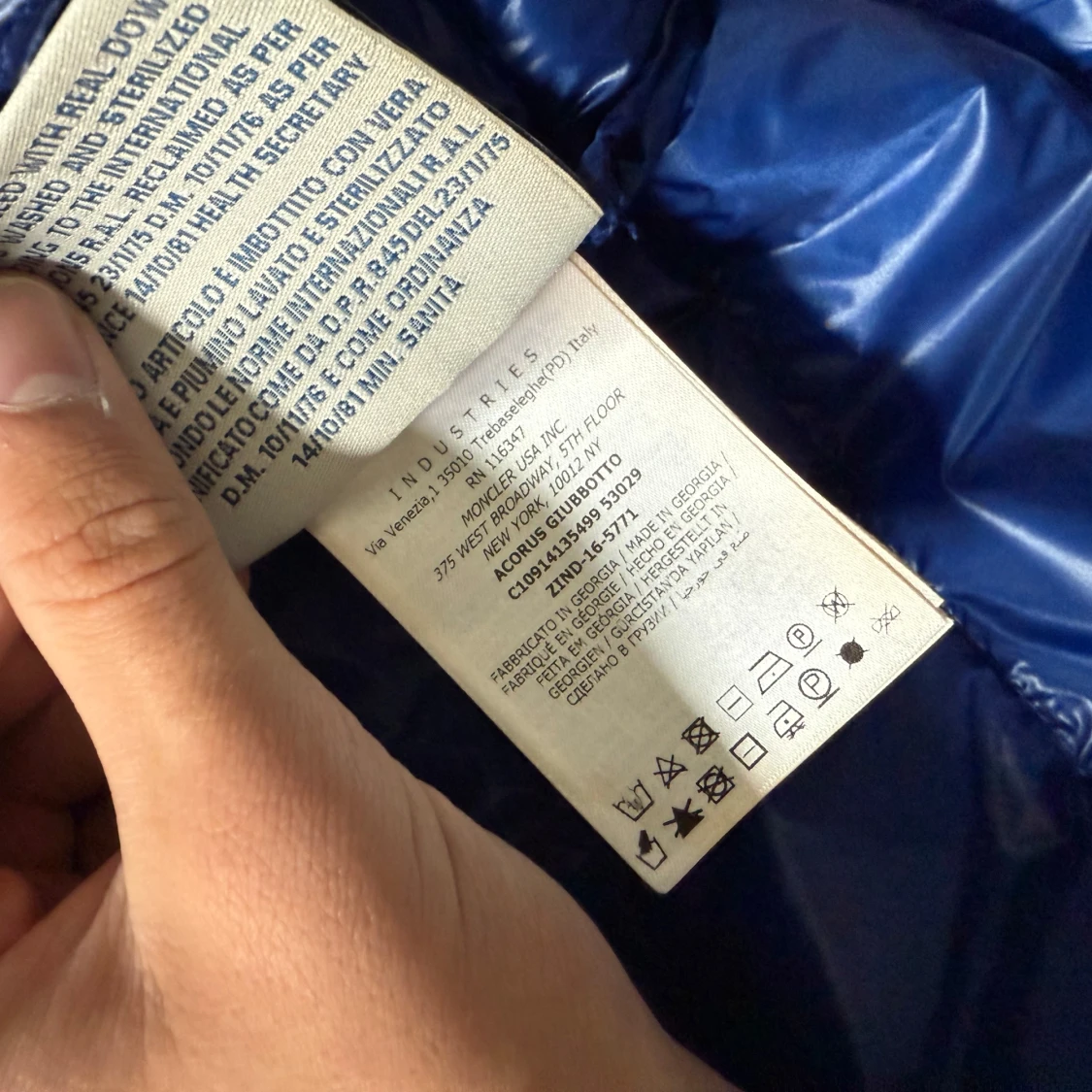 Moncler Acorus Royal Blue - 2