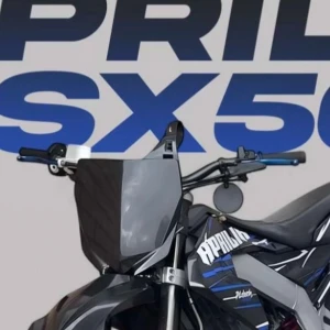 Blåa moped handtag  - Jajajajjajajja