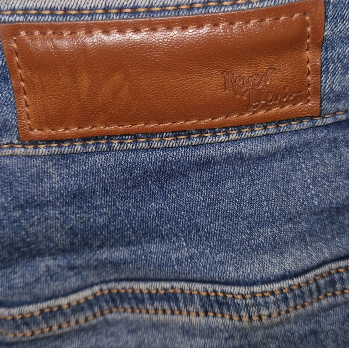 Blå jeans från Never Denim, skinny fit - 2