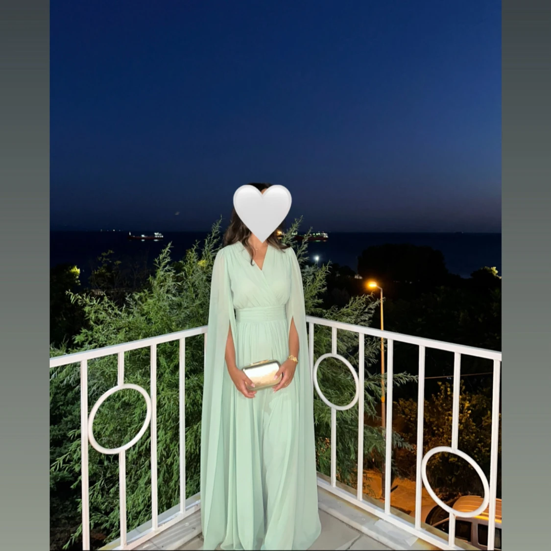 Turkos klänning - 1