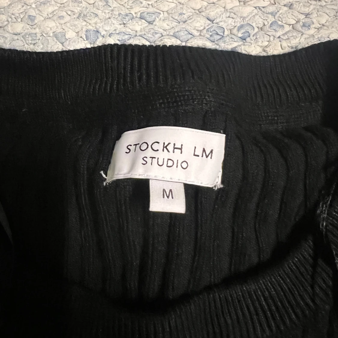 Svart ribbad tröja från Stockh LM Studio - 1