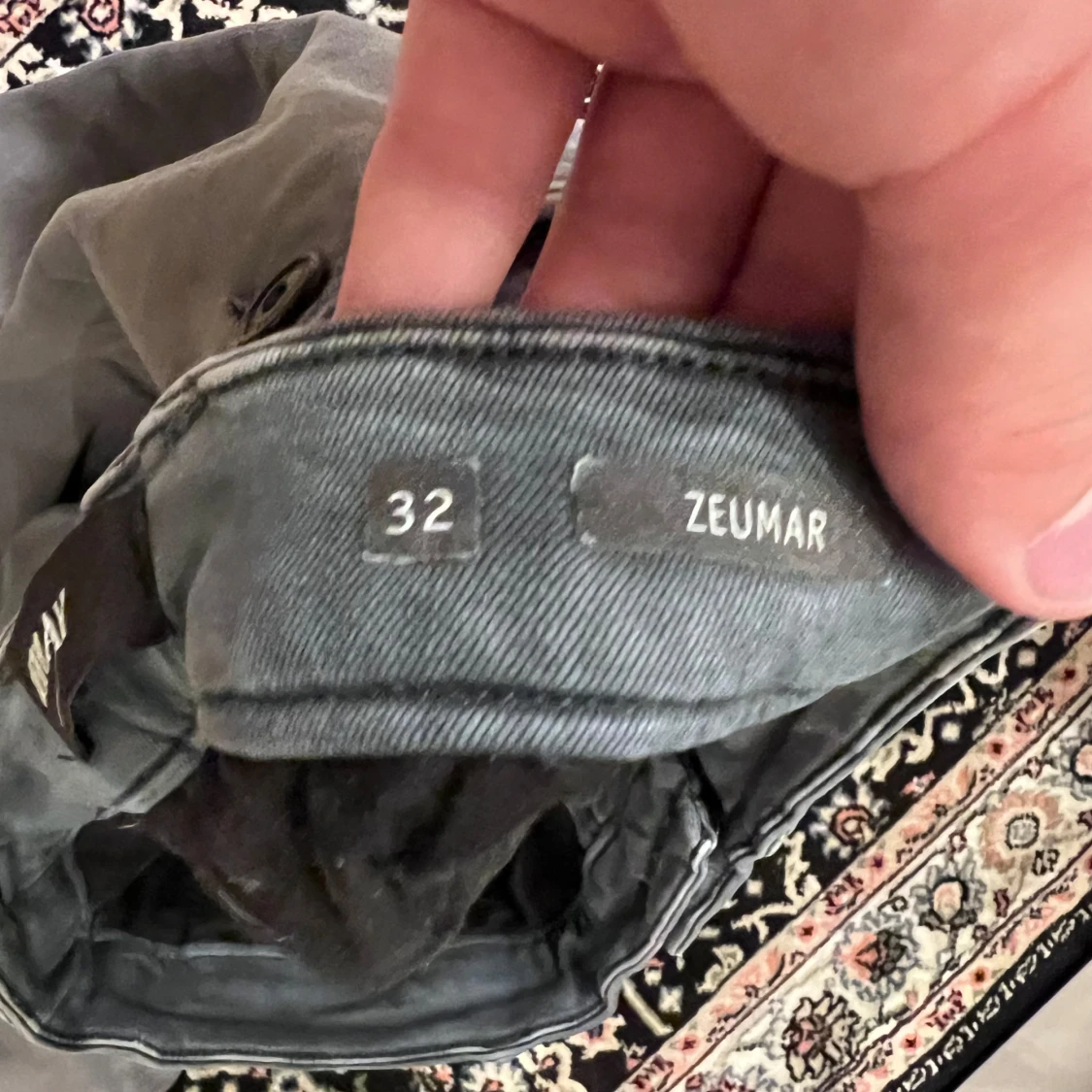 Replay Zeumar grå chinos,  32/32 - 3