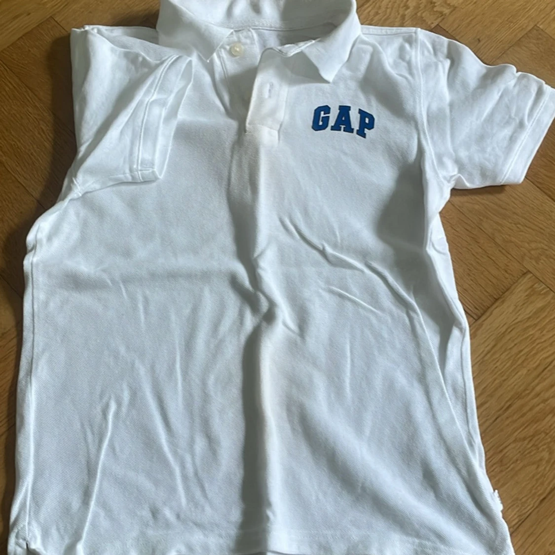 2-pack GAP pikétröjor vit & blå - 1