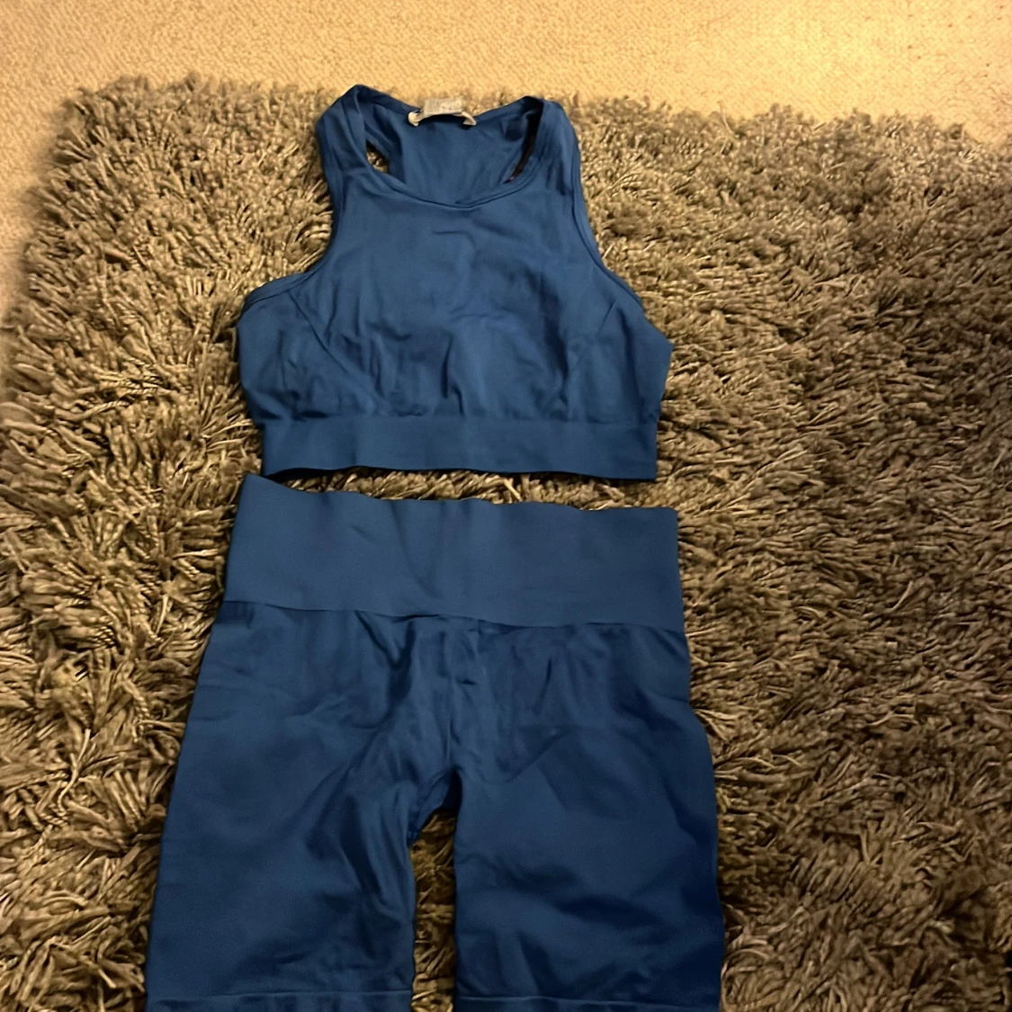 Blå träningsset från Pull&Bear