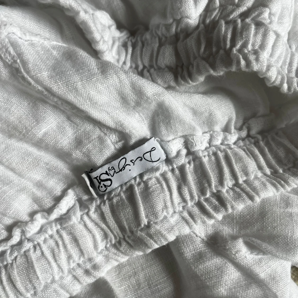 Vita linnebyxor från Design by si - 2