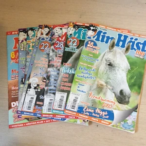 7 st Min Häst - Säljer 7 st Min Häst tidningar, de är helt i nyskick🩷 Skriv om du har några funderingar!🩷 PRIS GÅR ATT PRUTAS!🩷 10 kr för en tidning, 55 kr för alla!🩷