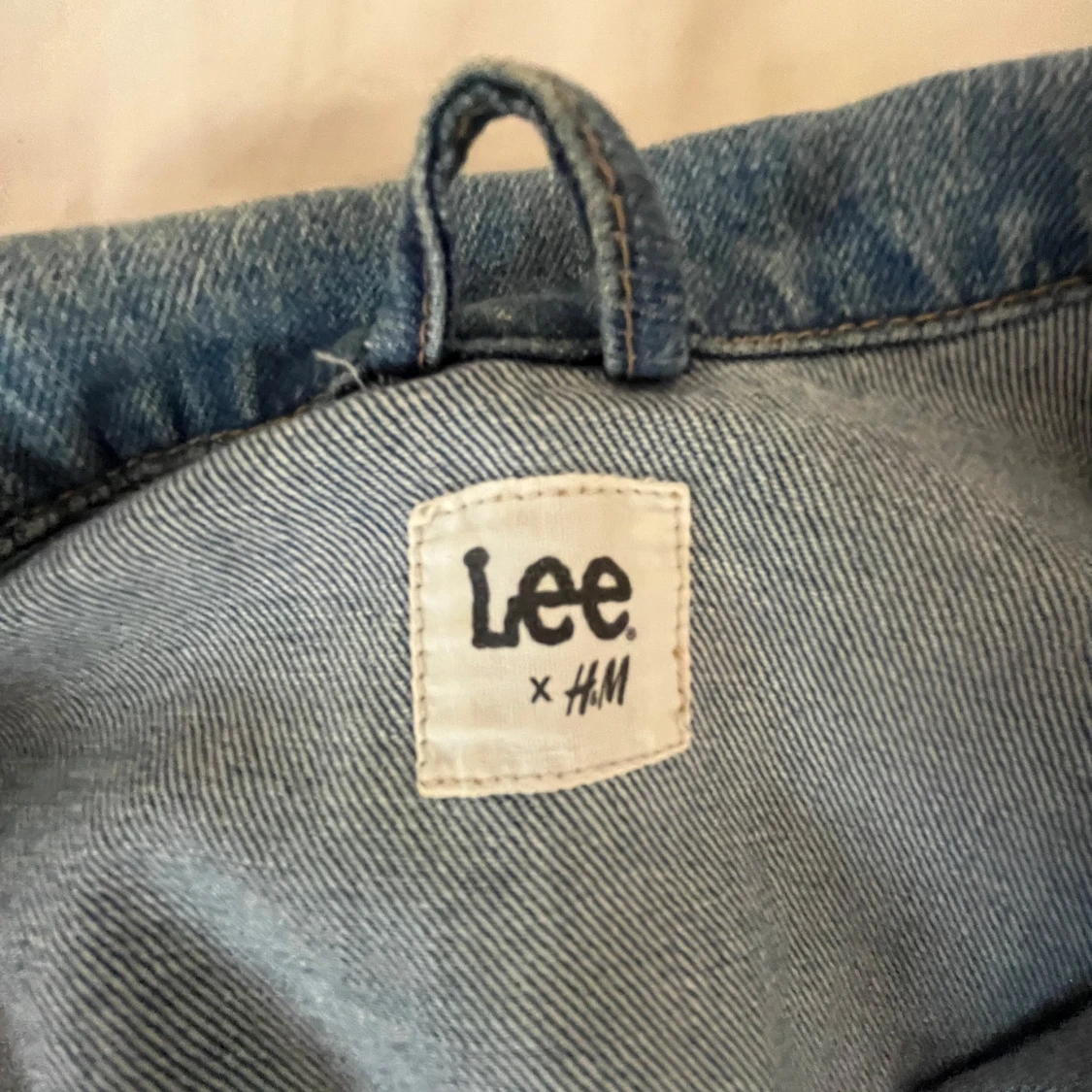 Blå jeansjacka Lee x H&M - 3