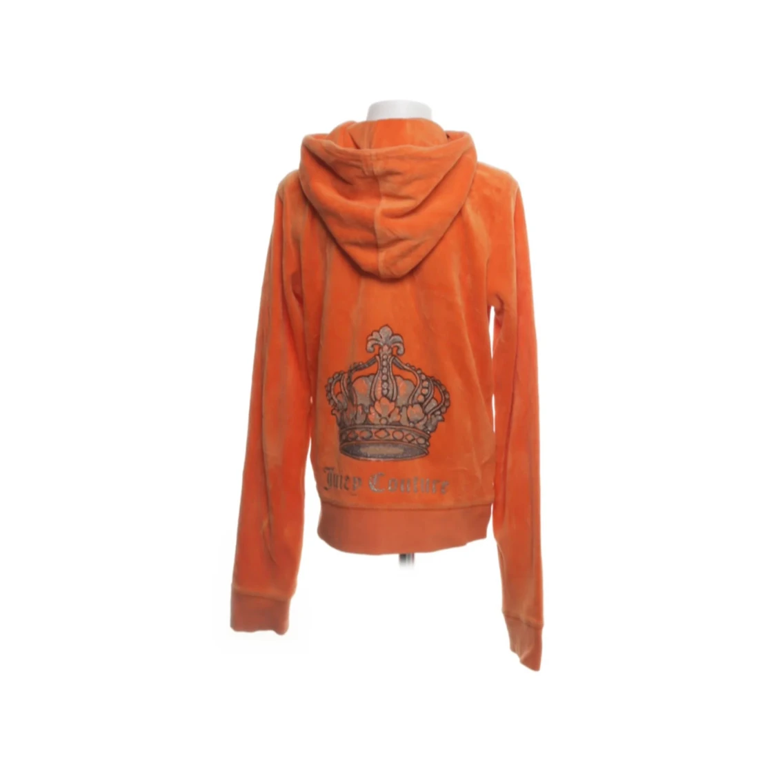 Orange velour hoodie Juicy Couture  - 1