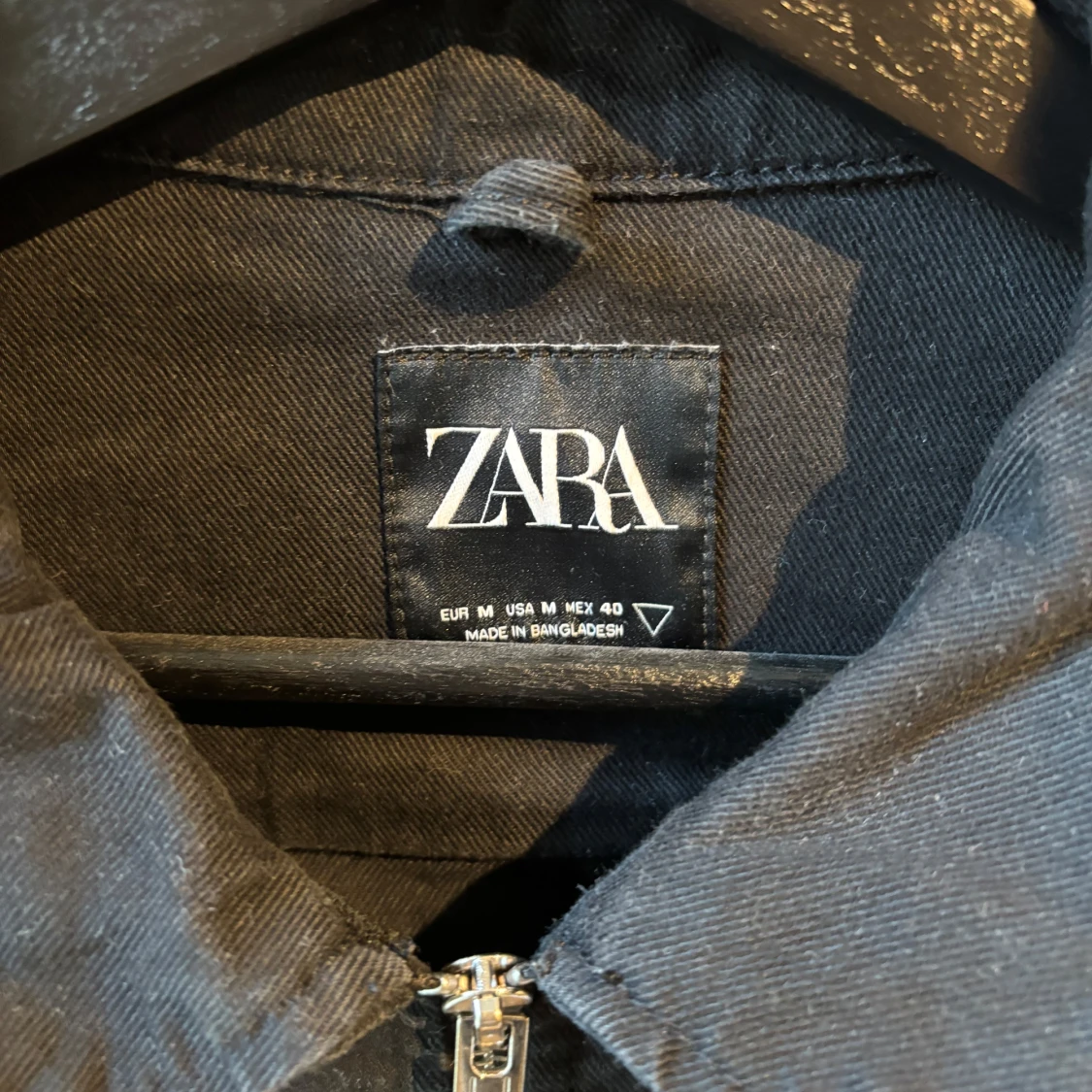 Svart overshirt från Zara  - 2