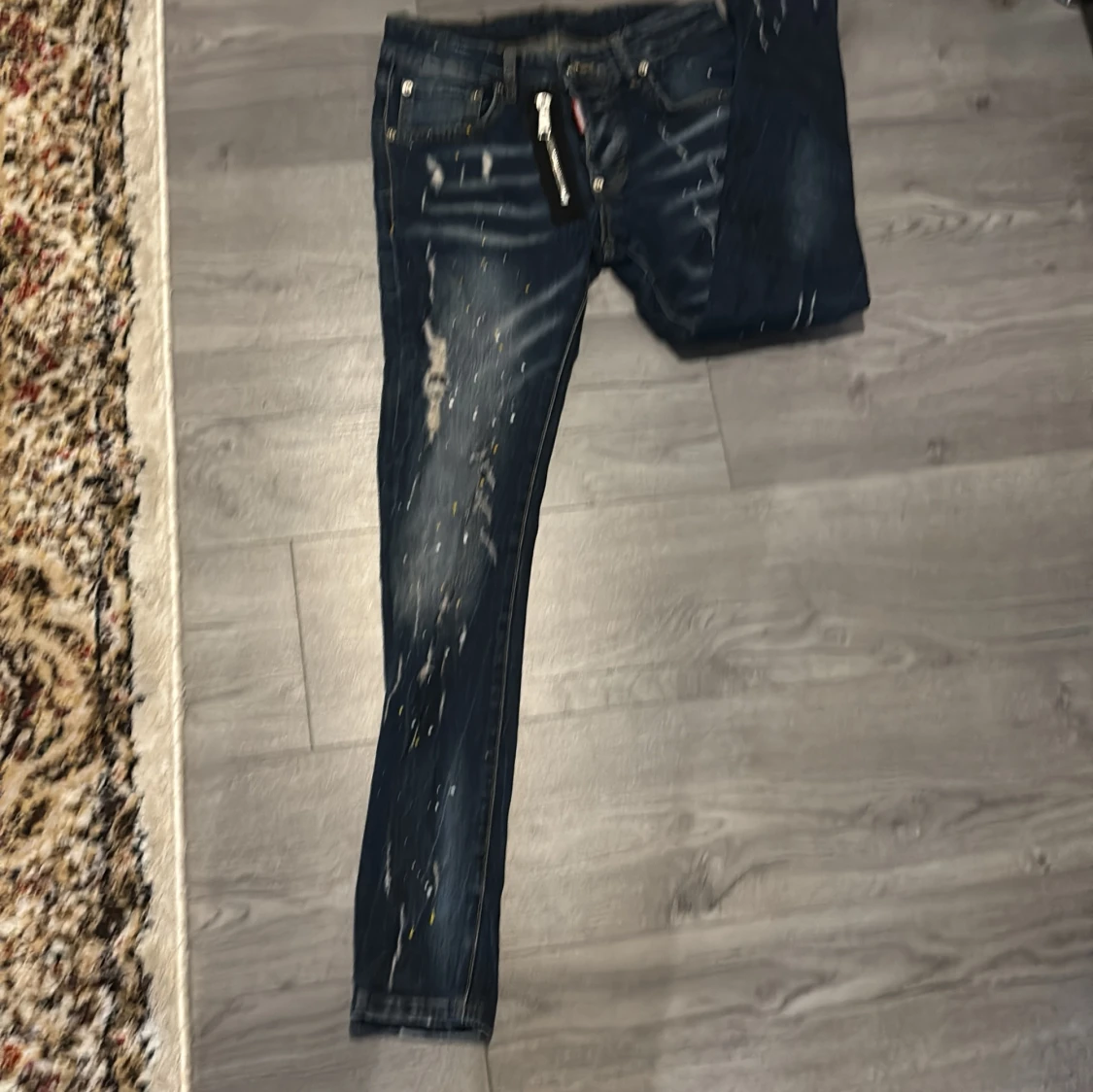 Dsquared2 skinny jeans med dragkedja - 2
