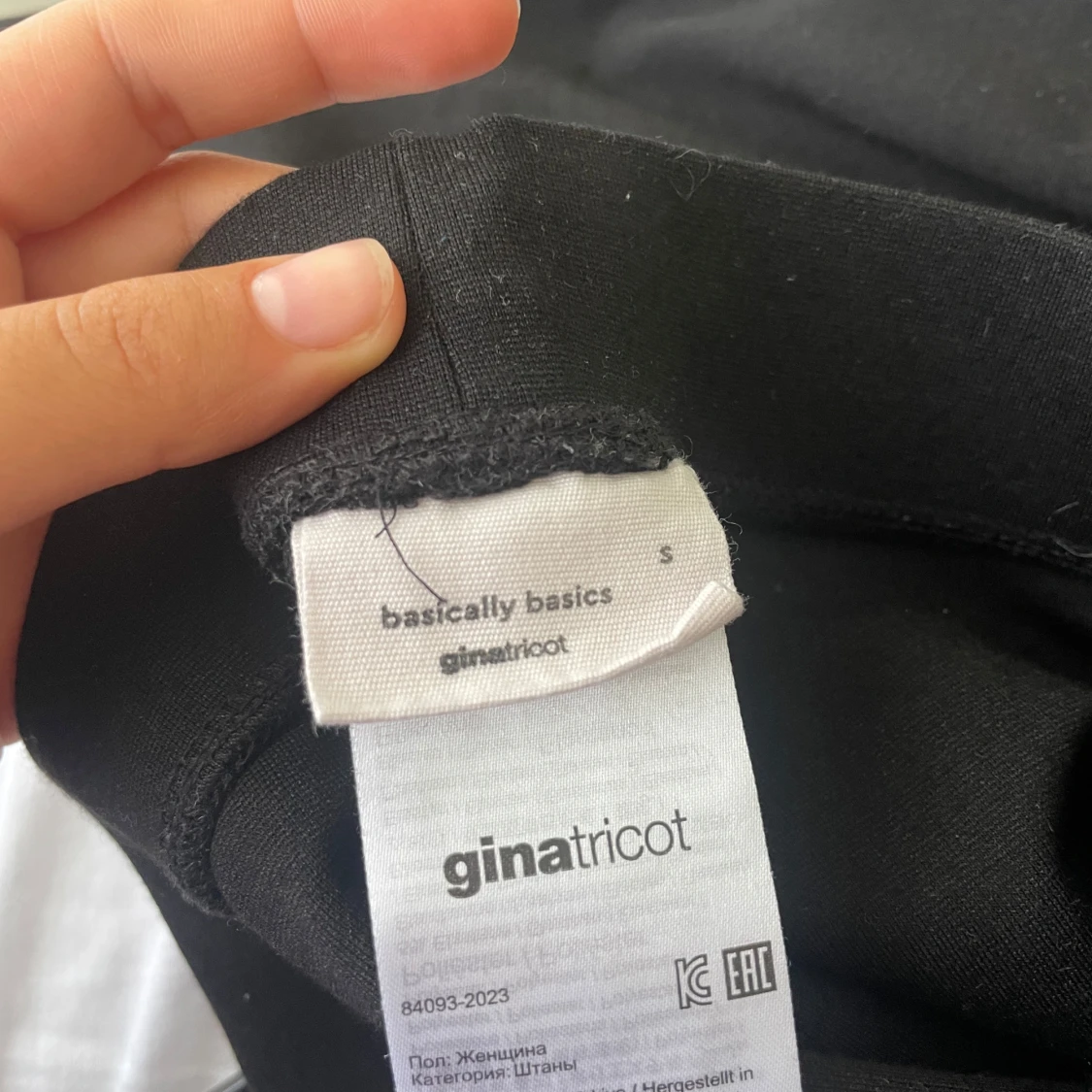 Svarta bootcut byxor Gina Tricot S - 2