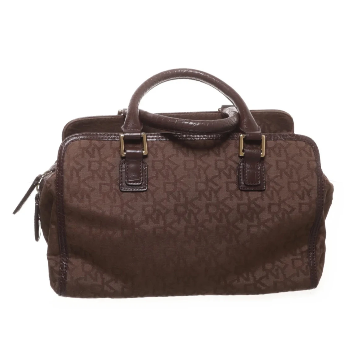 Brun handväska från DKNY - 2