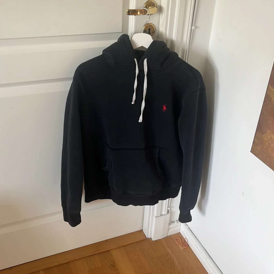 Svart hoodie från Ralph Lauren