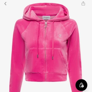 Rosa juicy couture zip hoodie - Rosa zip up hoodie från Juicy Couture i storlek xxs , knappt använd, bara att höra av sig vid frågor💕