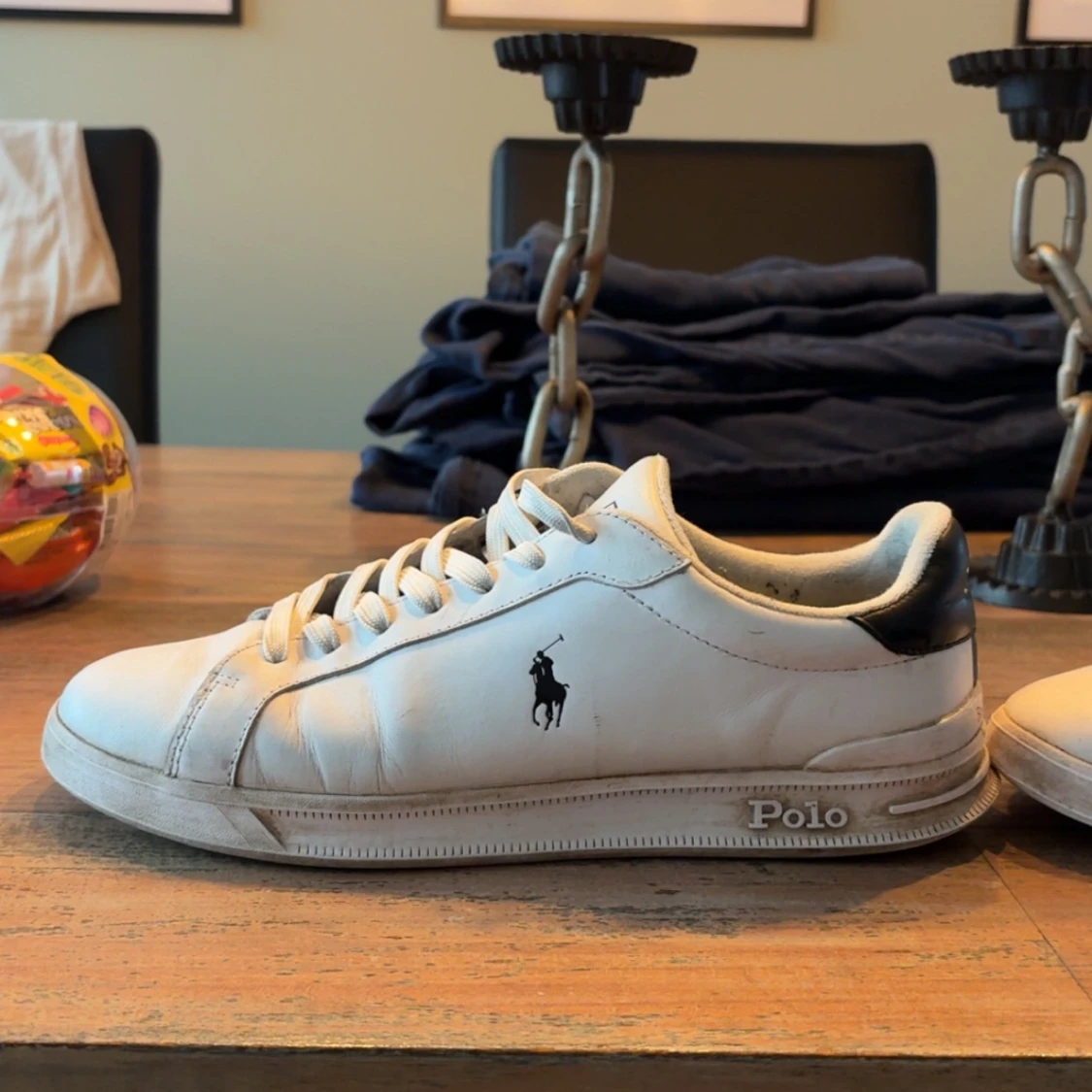 Ralph Lauren skor vita - 4