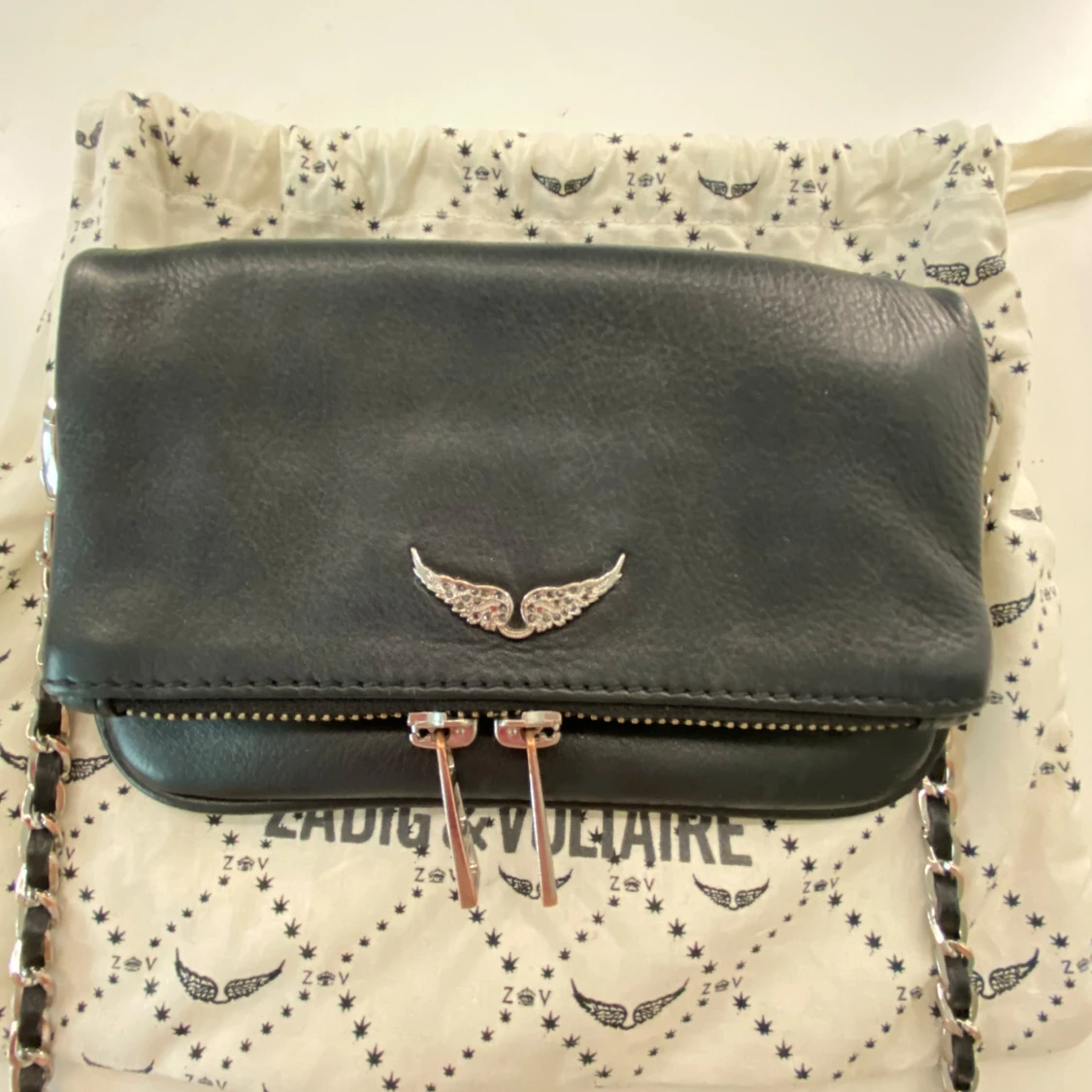 Svart axelväska från Zadig & Voltaire