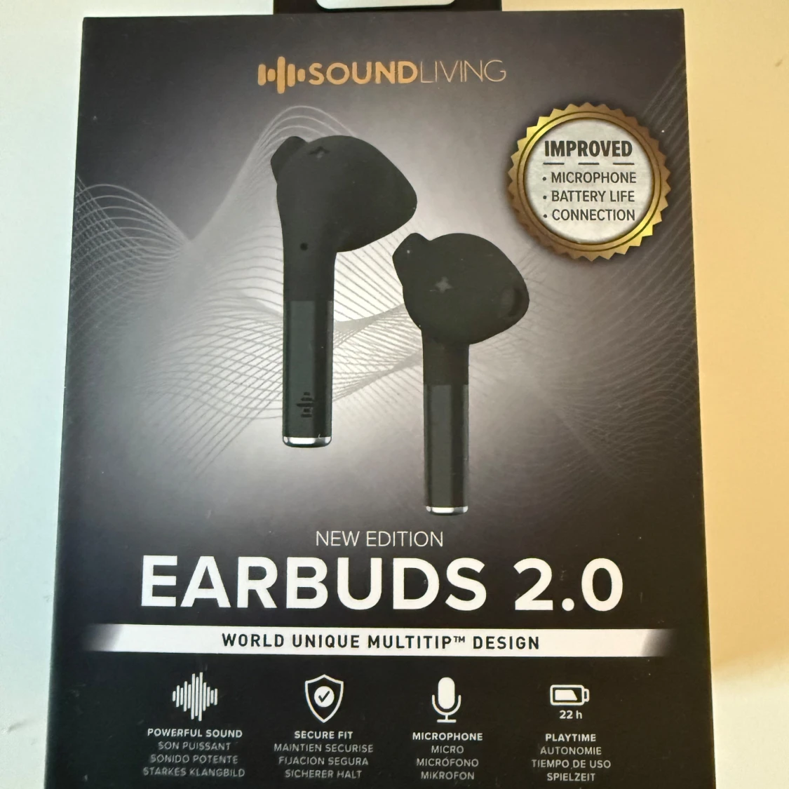 Hörlurar Earbuds 2.0