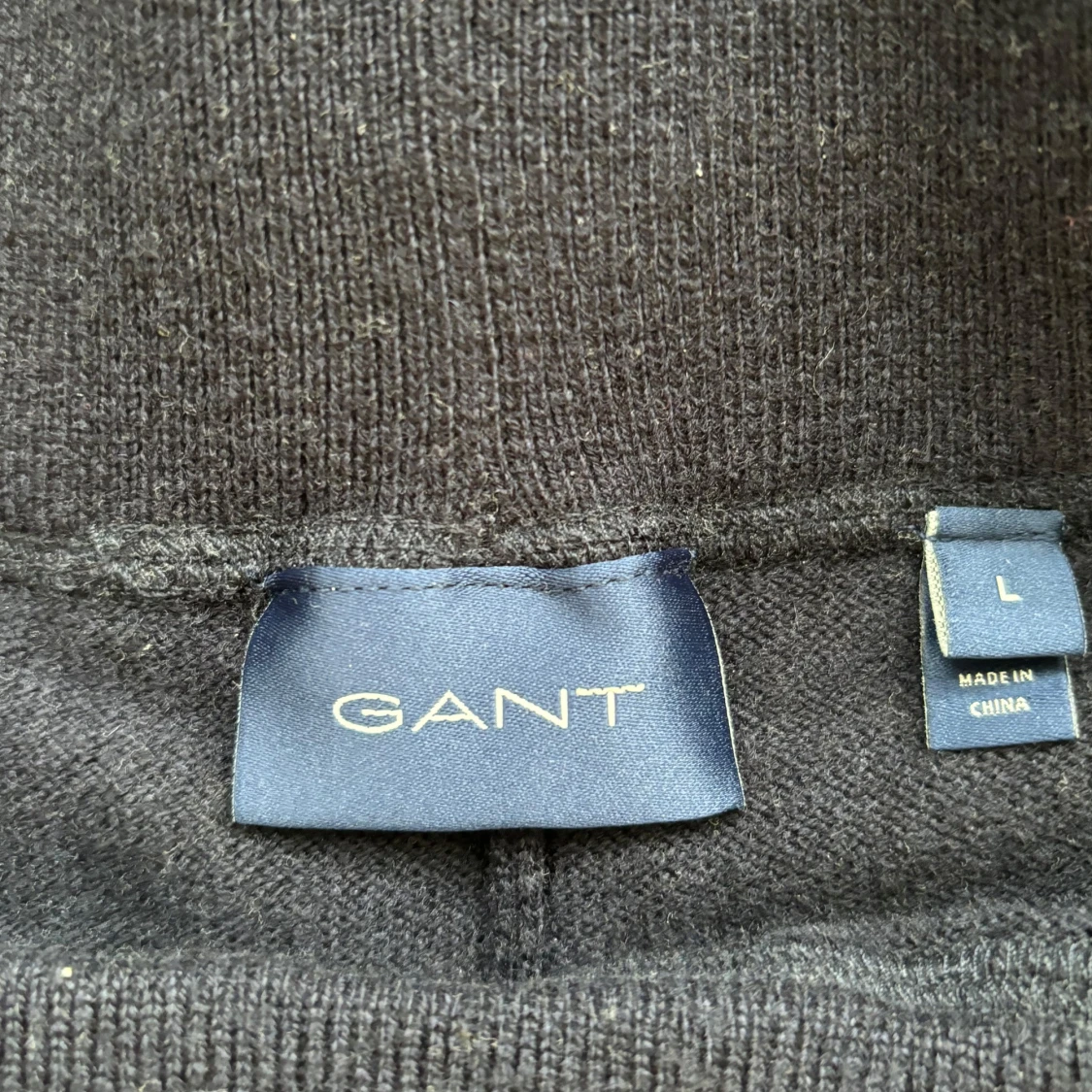 Gant Cashmere Navy Byxor - 3