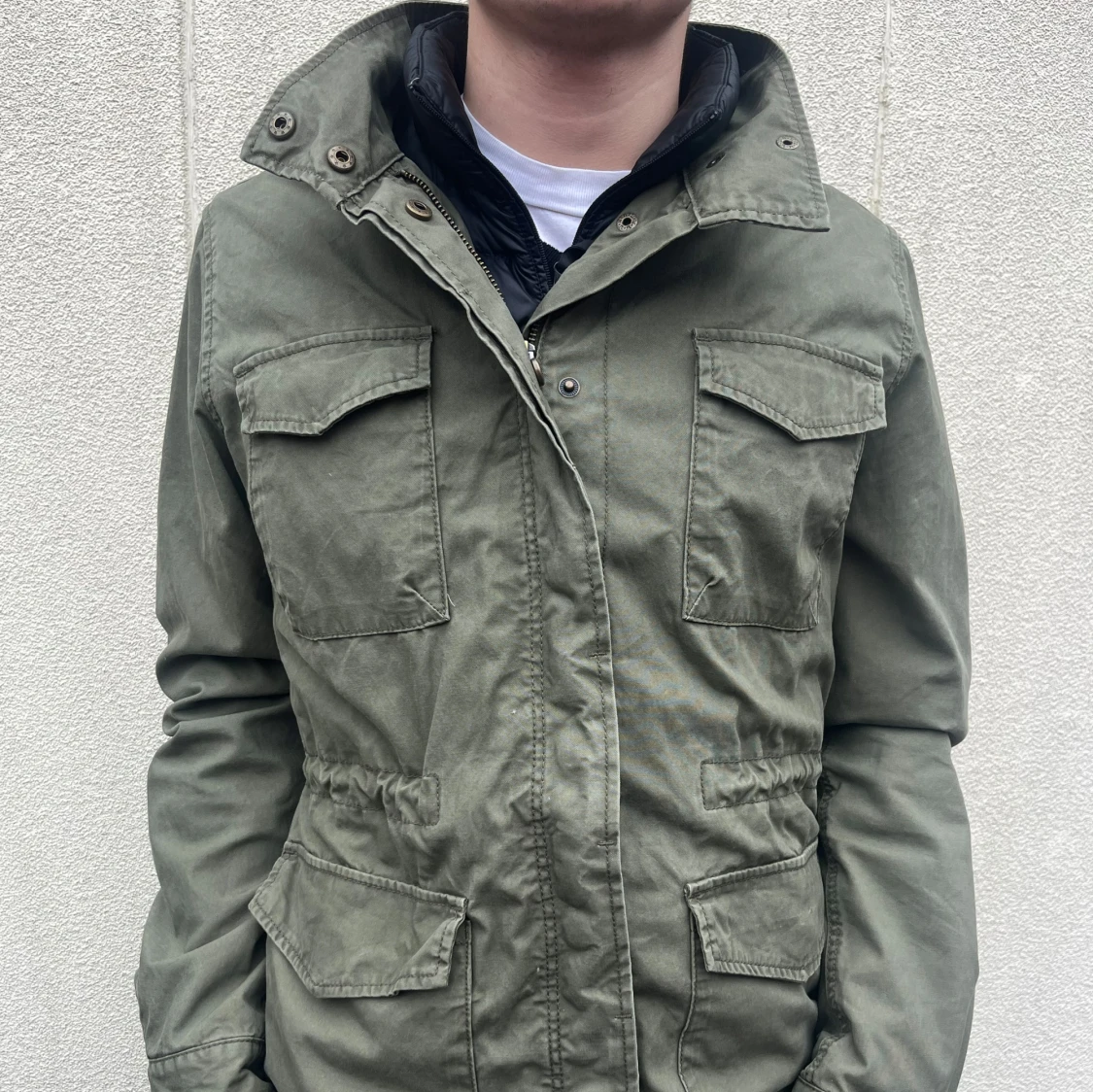 Grön fieldjacket från Dobber