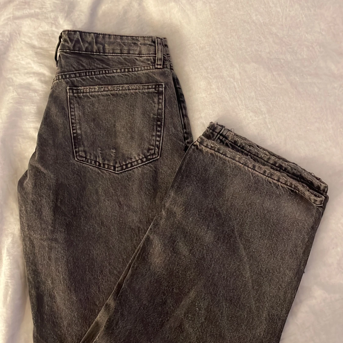 Svarta low waist jeans från Zara