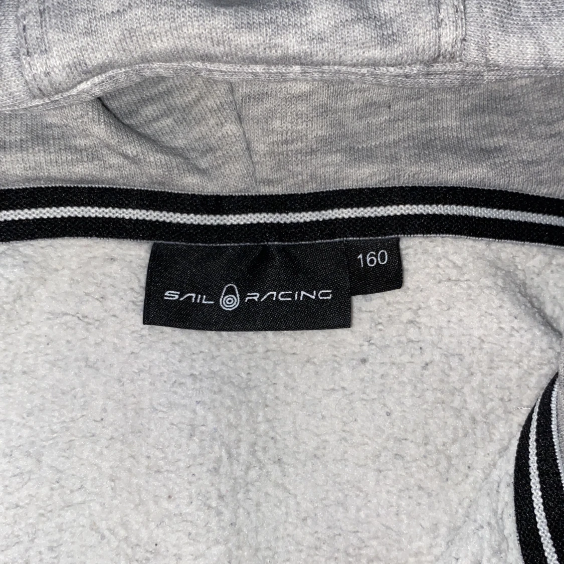 Grå bowman zip hoodie, Sail Racing - 3
