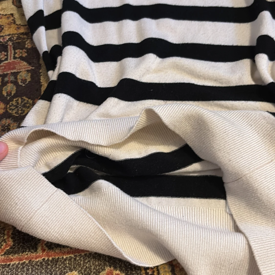 Randig stickad tröja från Zara - 2