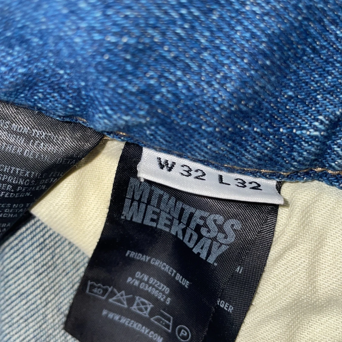 Blå jeans från Weekday - 2