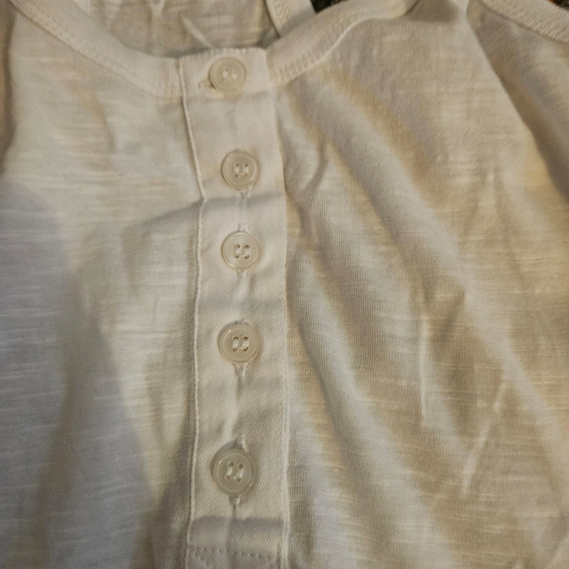 Vit linnetopp från Dr. Denim - 1