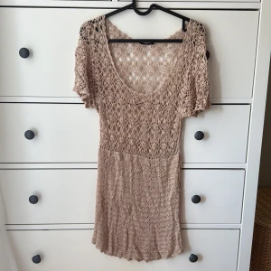Beige crochet cover up - Perfect for summer and beach 
