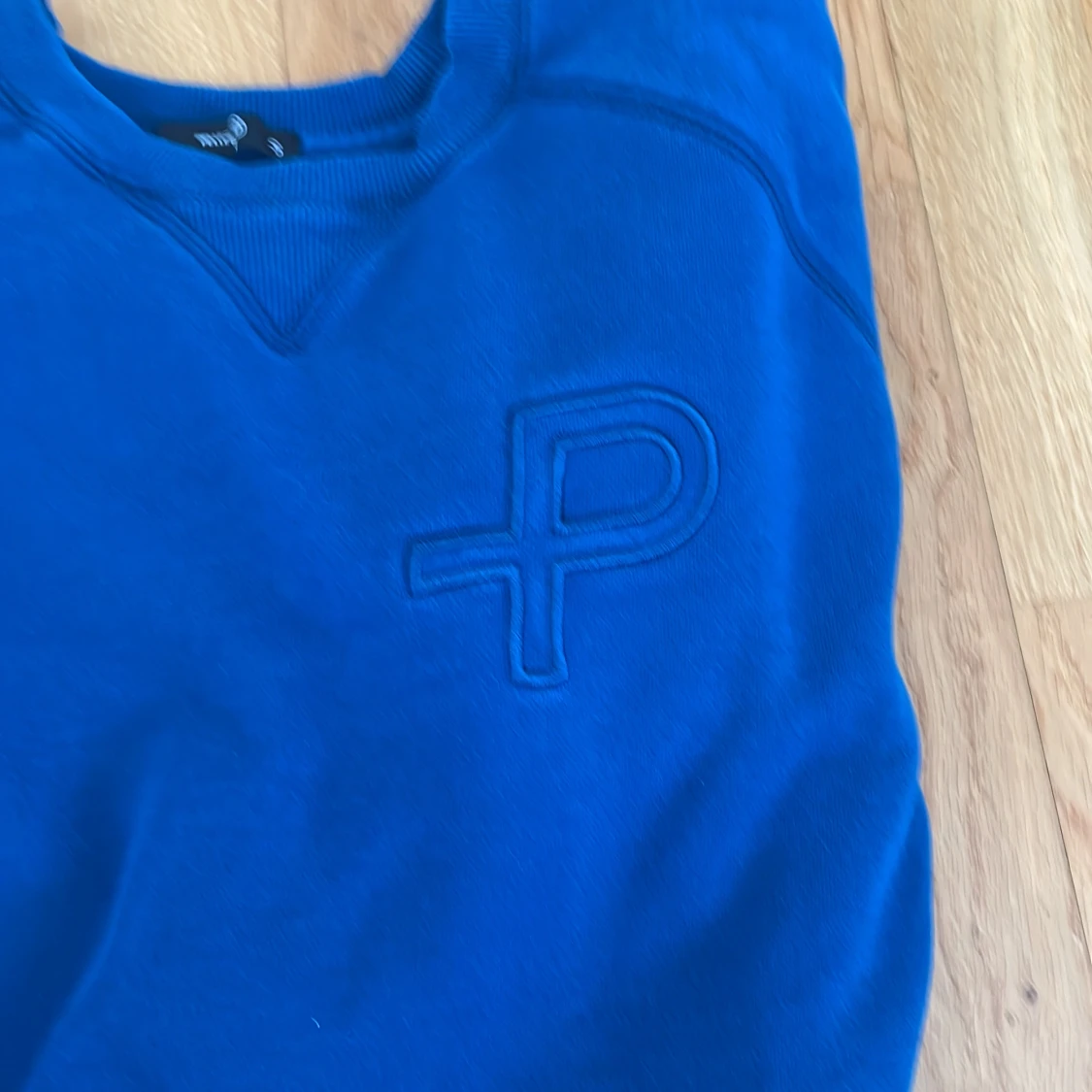Blå sweatshirt från Pelle P, Stl S - 2