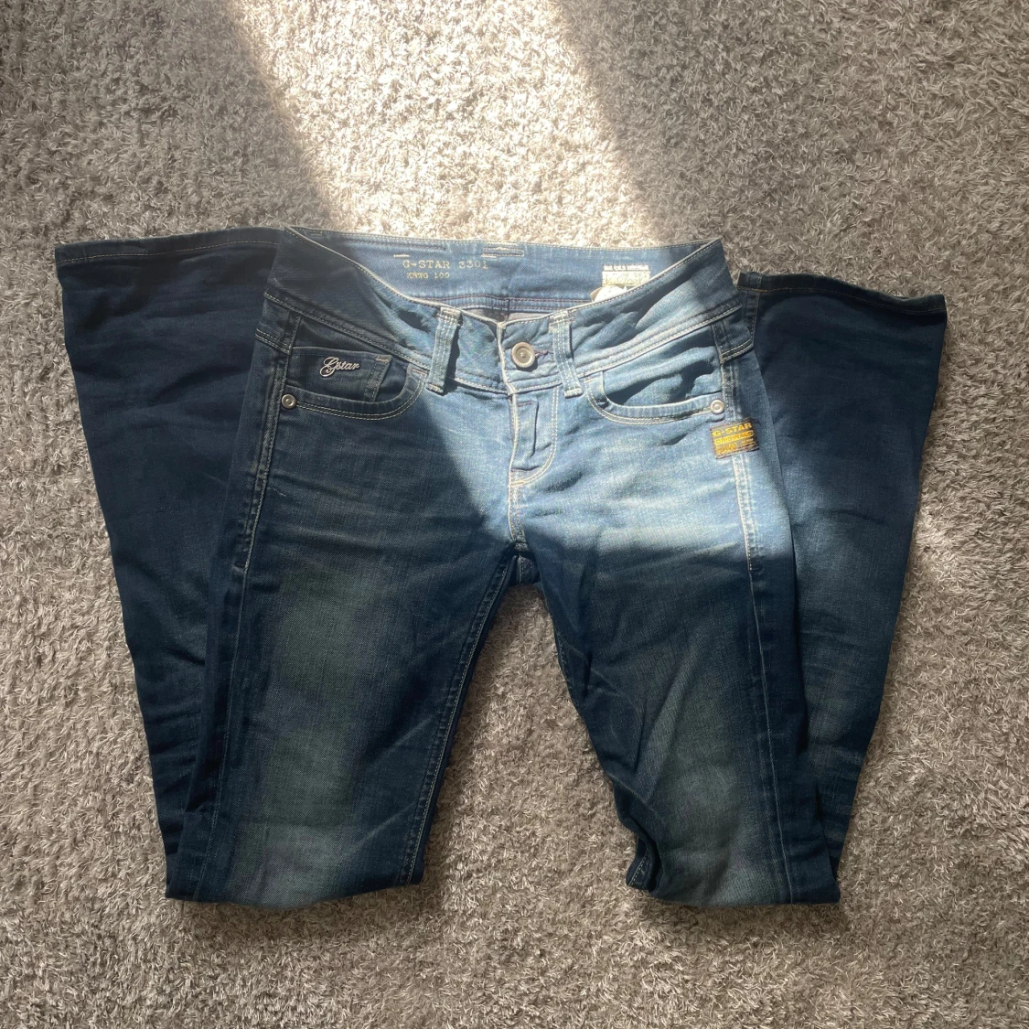 G-Star jeans- low waist bootcut