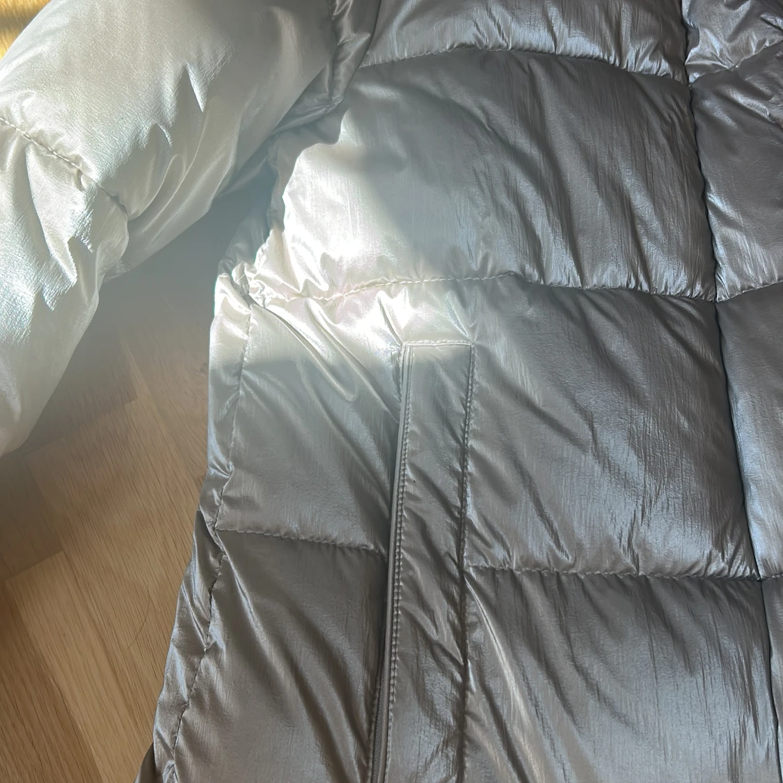 pufferjacka med dragkedja - 1